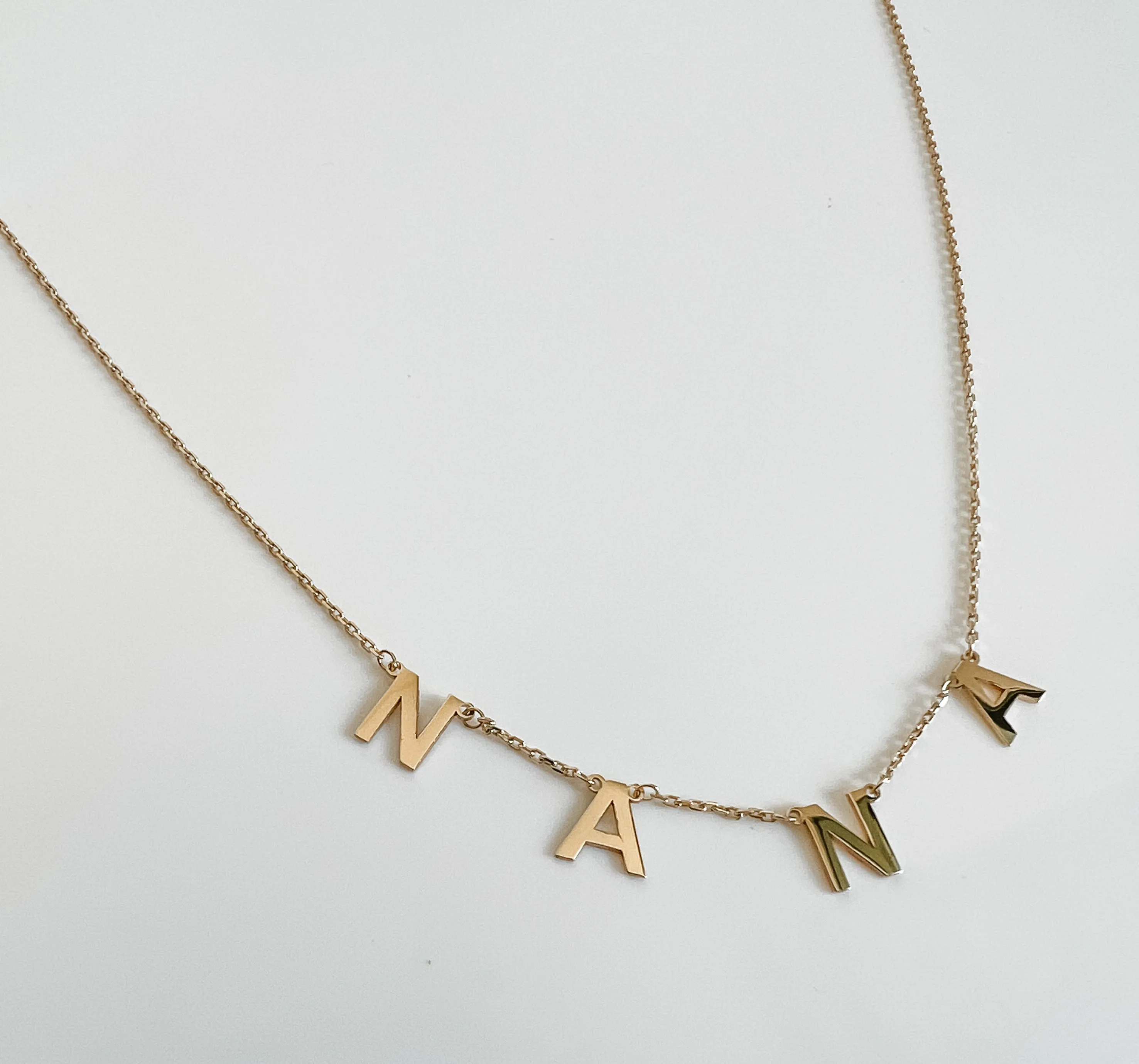 MAMA NECKLACE solid gold