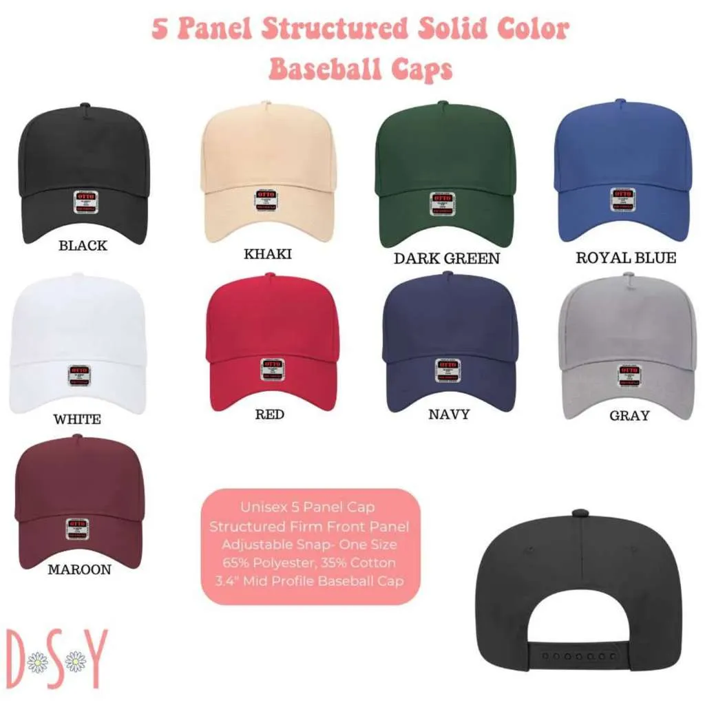 Margarita Squad 5 Panel Baseball Hat