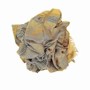 Marigold Row Silk Scarf