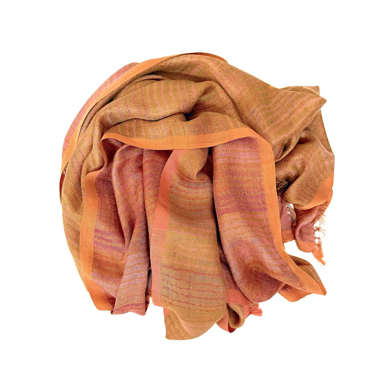Marigold Row Silk Scarf