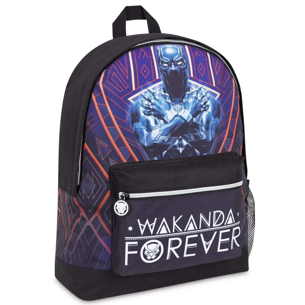 Marvel Black Panther Kids Backpack, Boys Rucksack For School, Travel, Sports