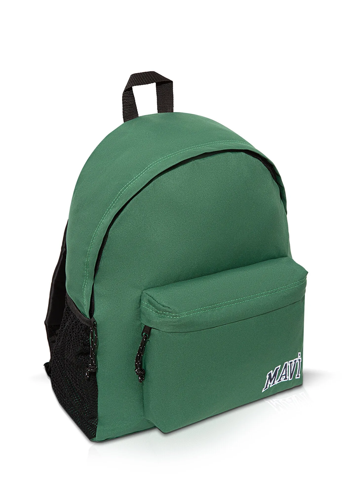 Mavi Logo Printed Green Backpack