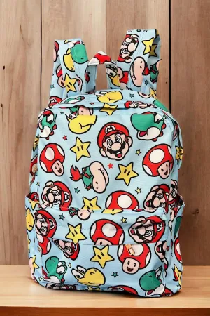 Medium Size Character Printed Backpack for Boys MSC-PBFB