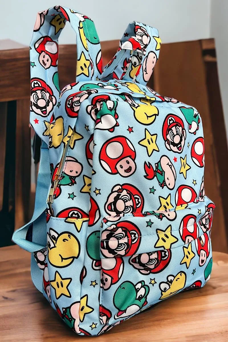 Medium Size Character Printed Backpack for Boys MSC-PBFB