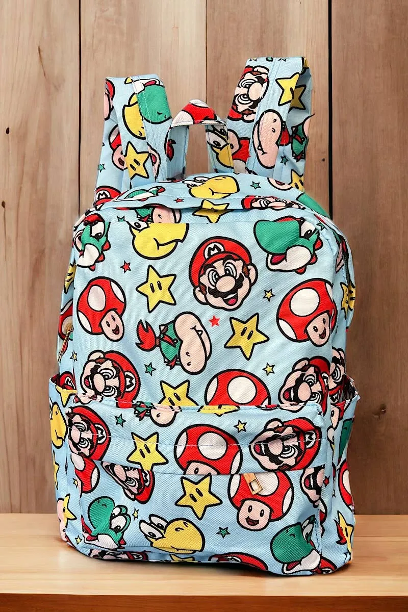 Medium Size Character Printed Backpack for Boys MSC-PBFB