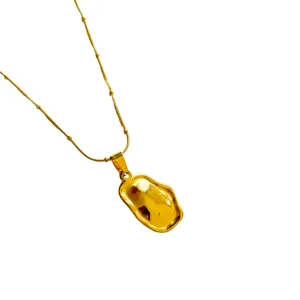 Melted Pendant Necklace