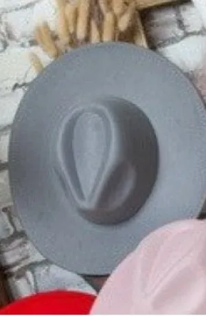 Memory Lane Fedora Hat - Ash Grey