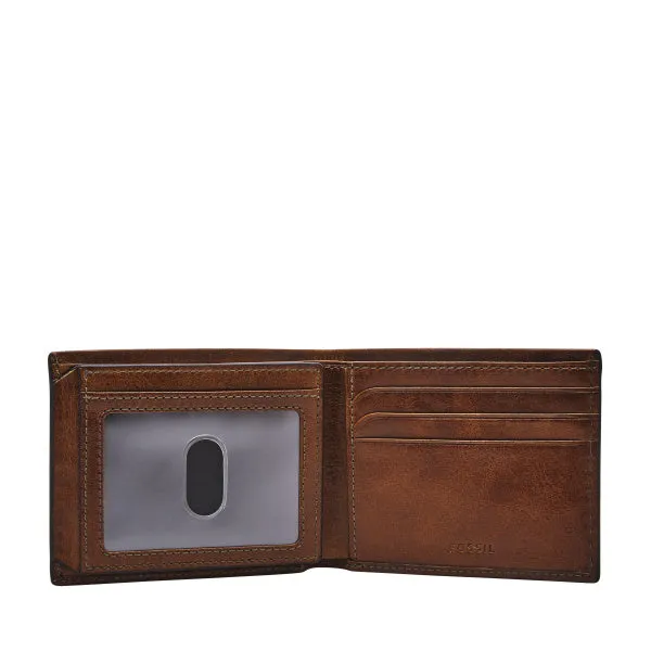 MENS FOSSIL BECK BIFOLD WITH FLIP ID