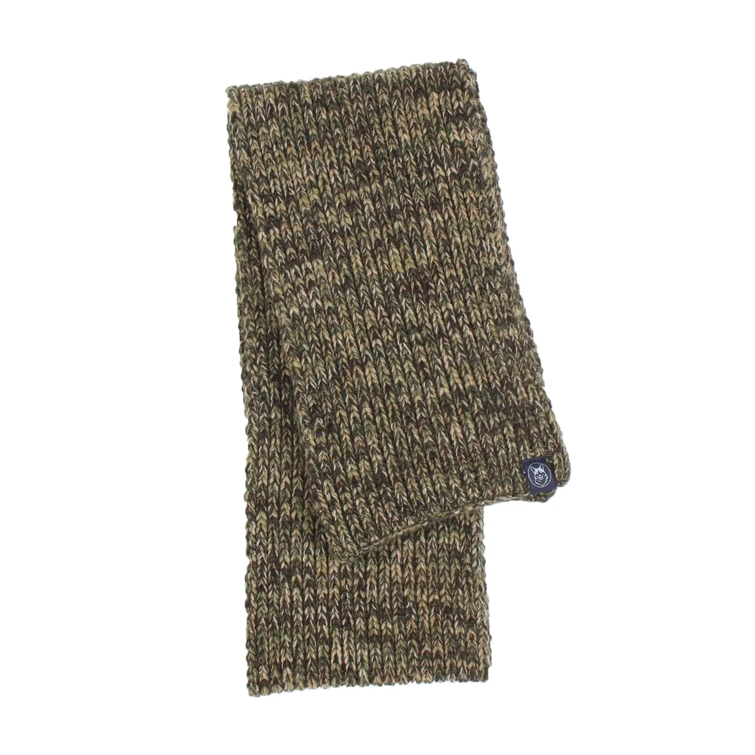 Men's Marl Ribbed Cashmere Scarf