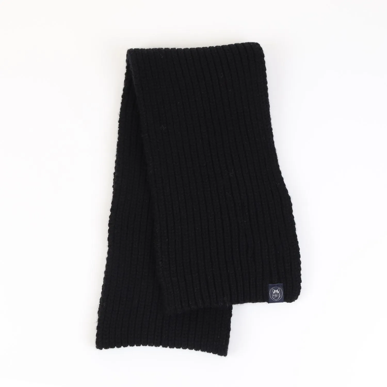 Men's Marl Ribbed Cashmere Scarf
