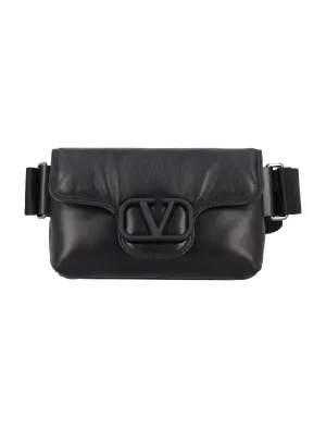 Men's Small Waist Satchel in Nero | 24A5Y2B0C76ZIQ Color 0NO