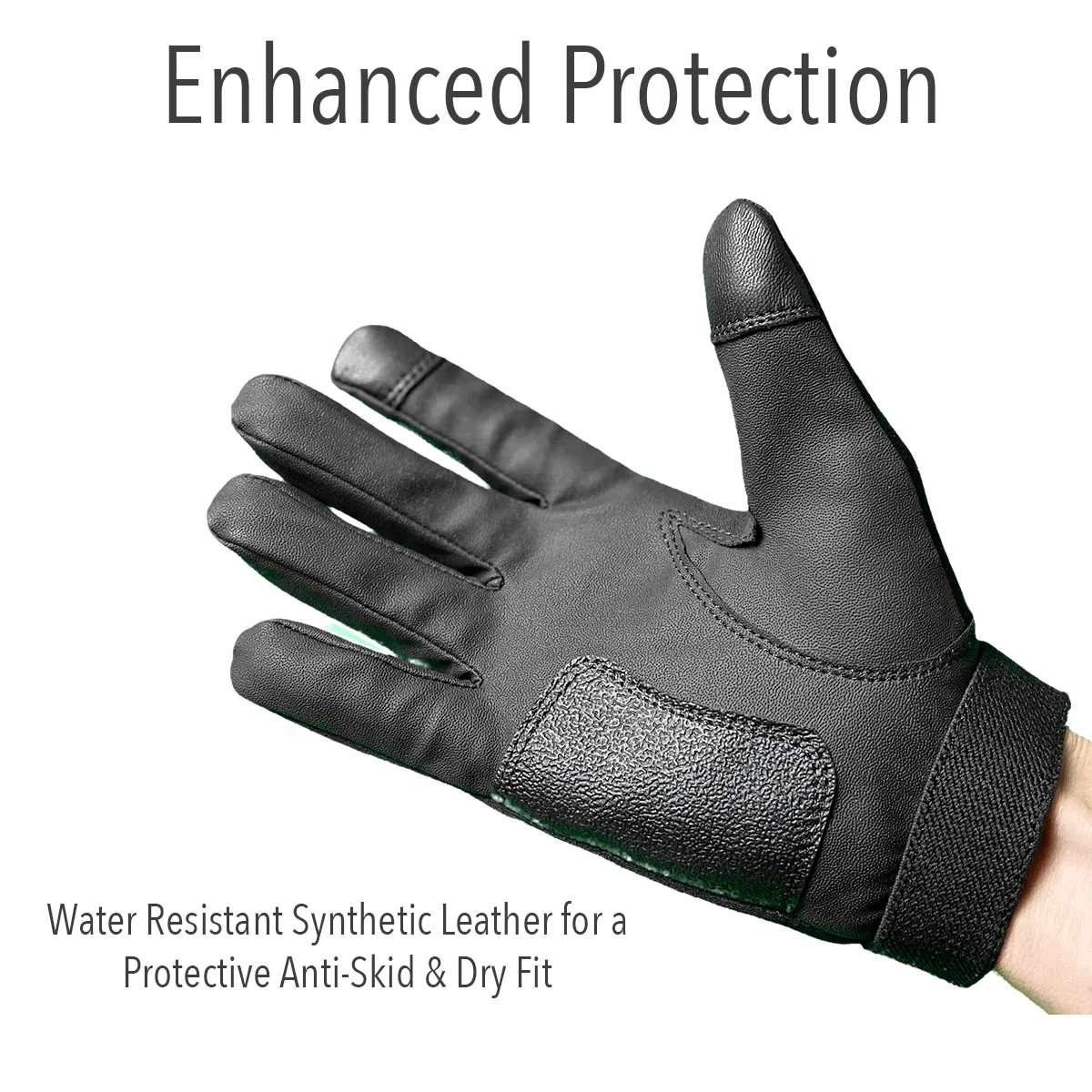 Men's Top Safety Gloves - Police Motorcycle Highest Cut and Abrasion Protection