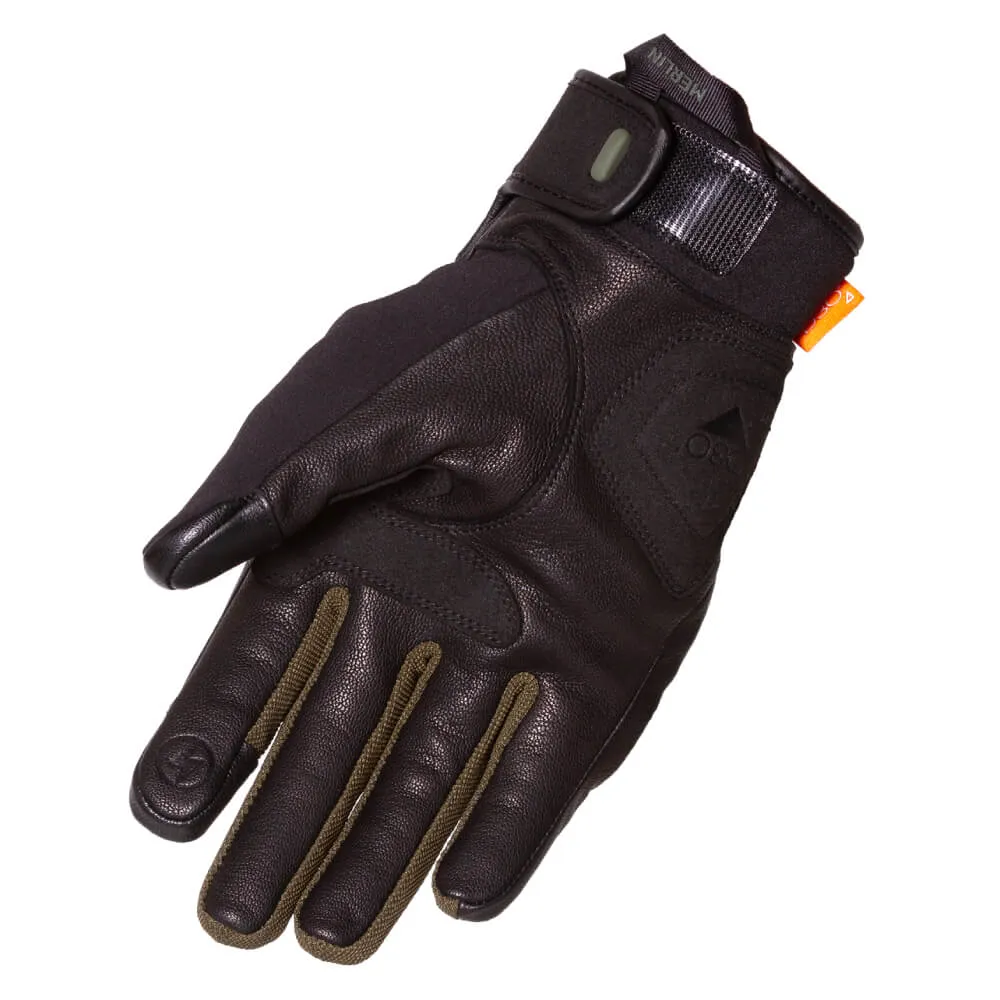 Merlin Jura Hydro D3O Gloves Black / Dark Green