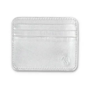 Metallic Silver Razor Wallet & Cardholder