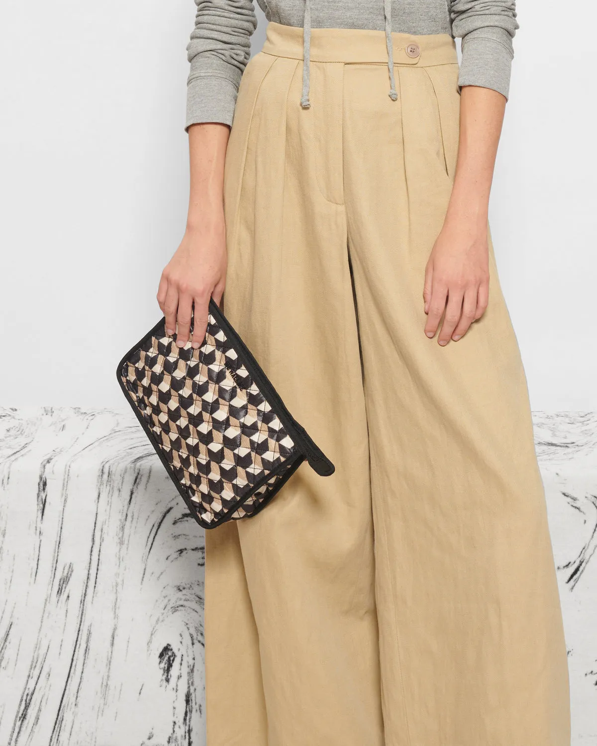 Metro Clutch | Autumn Geo