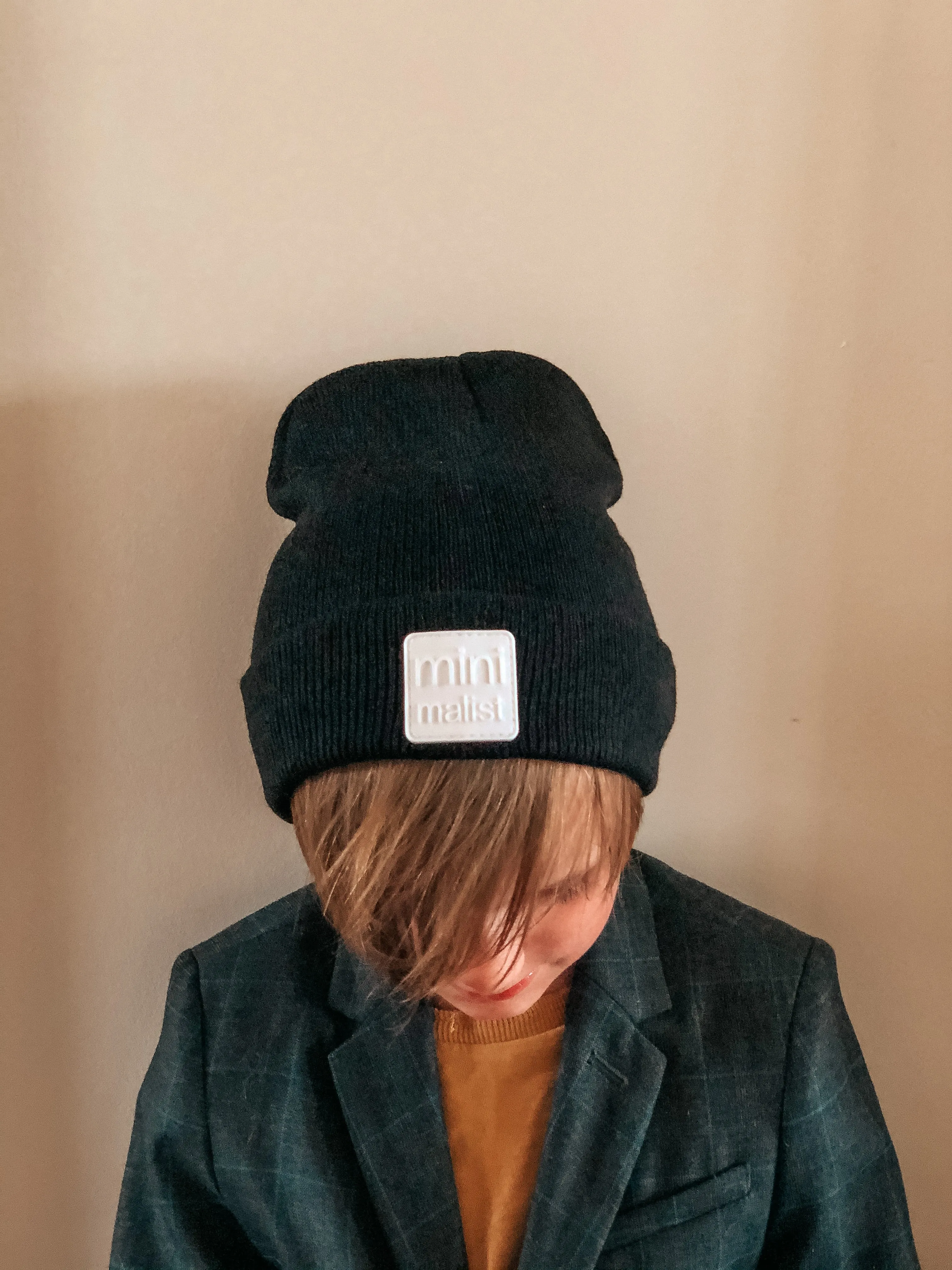“minimalist” hat / big kid