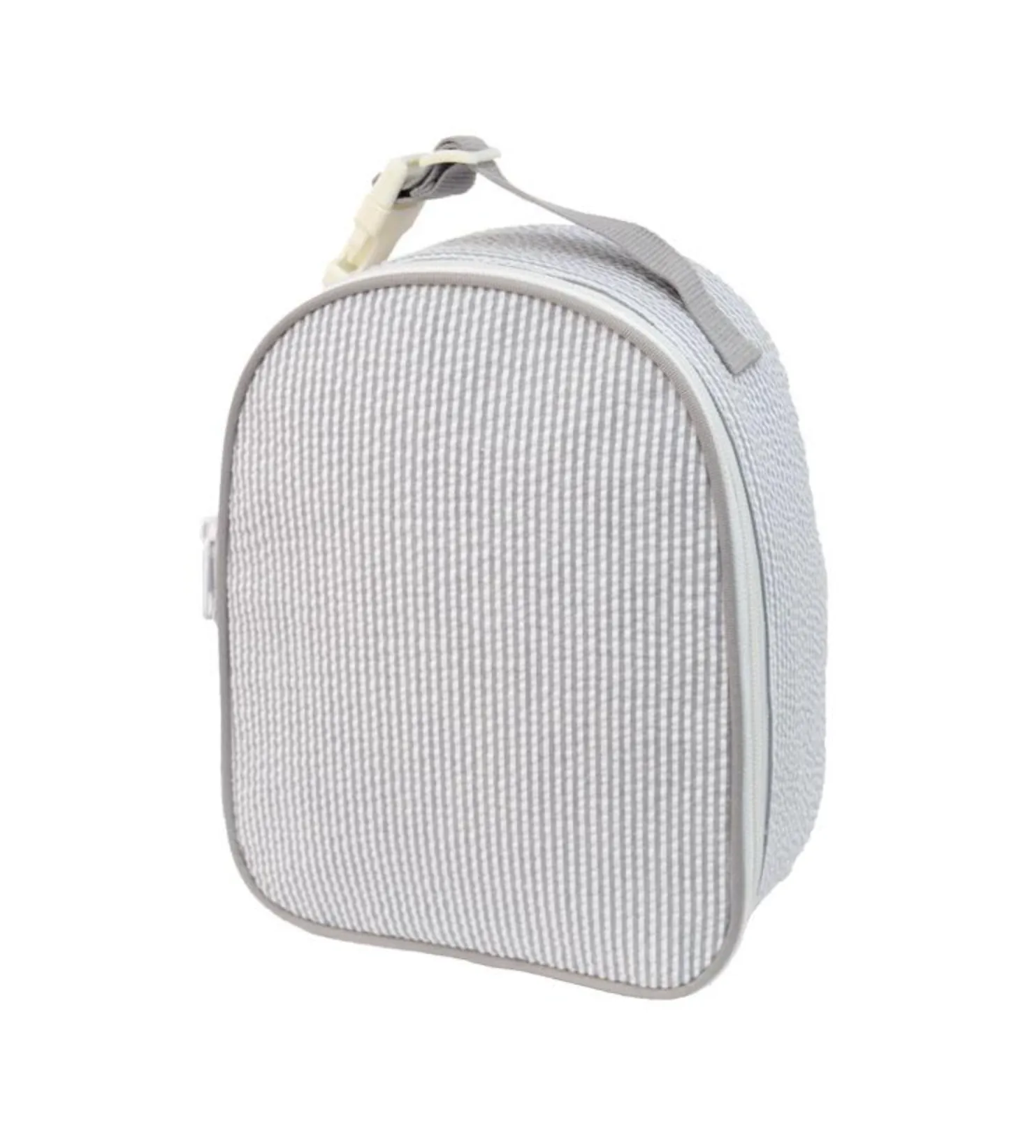 Mint Seersucker Gumdrop Lunch Box (Assorted Colors)