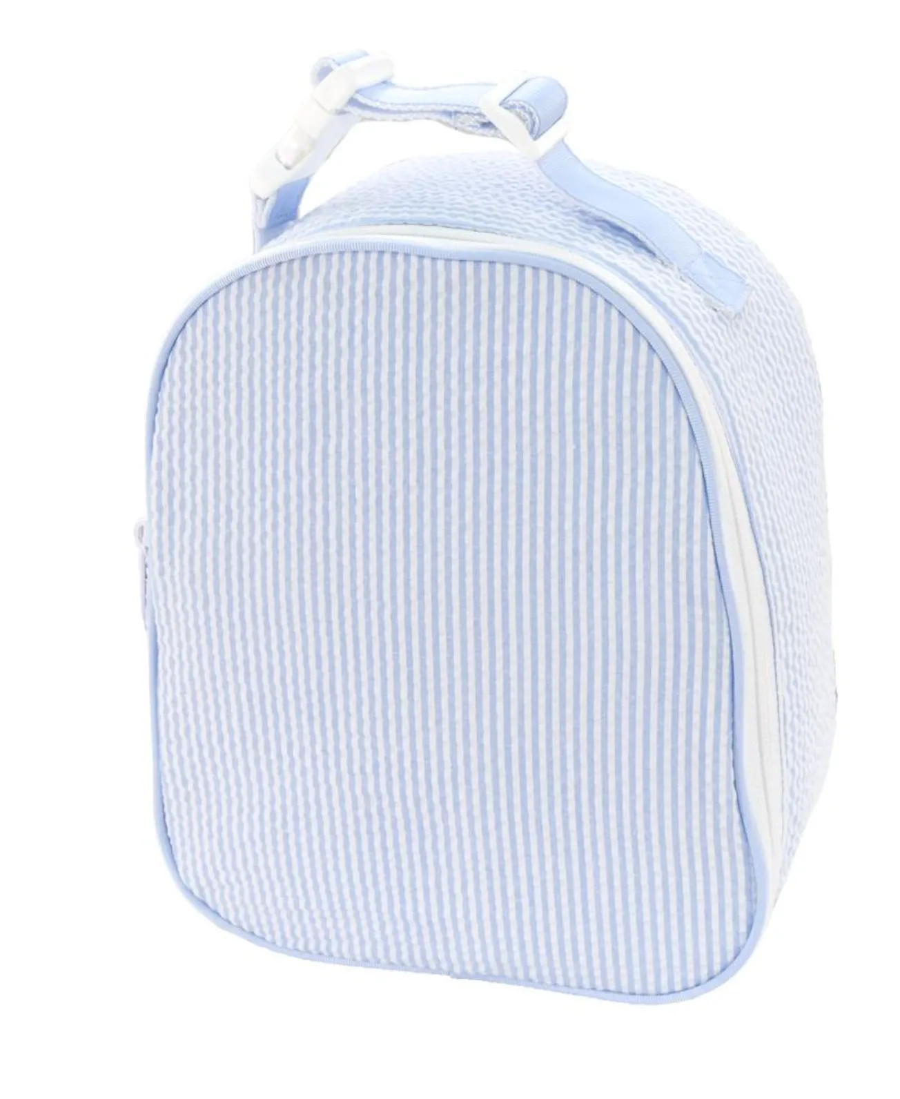 Mint Seersucker Gumdrop Lunch Box (Assorted Colors)