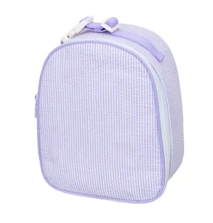 Mint Seersucker Gumdrop Lunch Box (Assorted Colors)