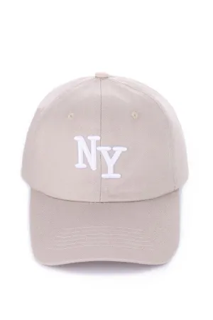 Monogram Baseball Cap - NY