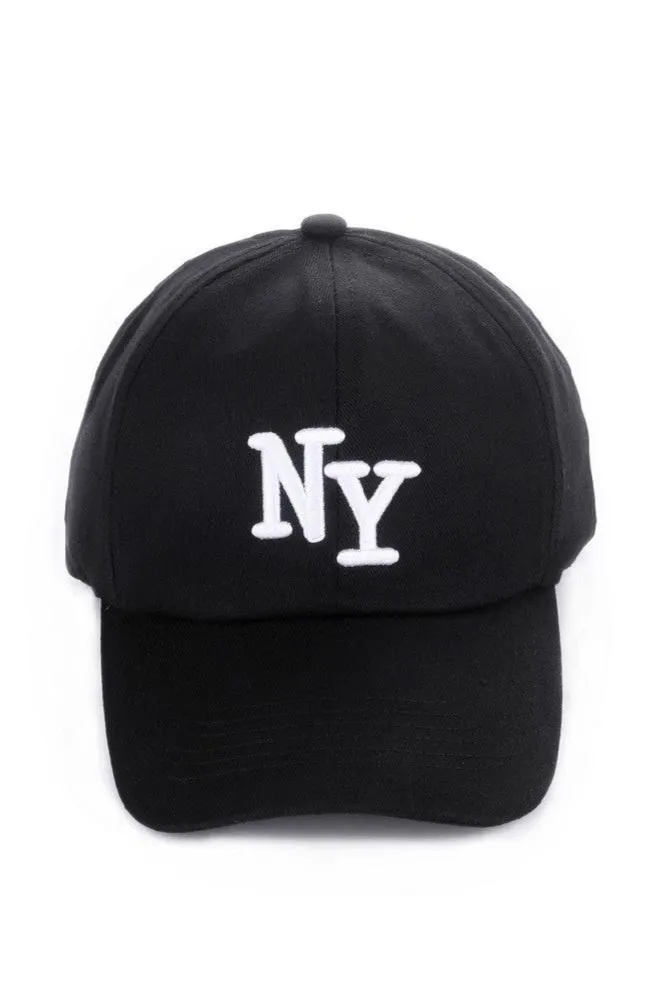Monogram Baseball Cap - NY
