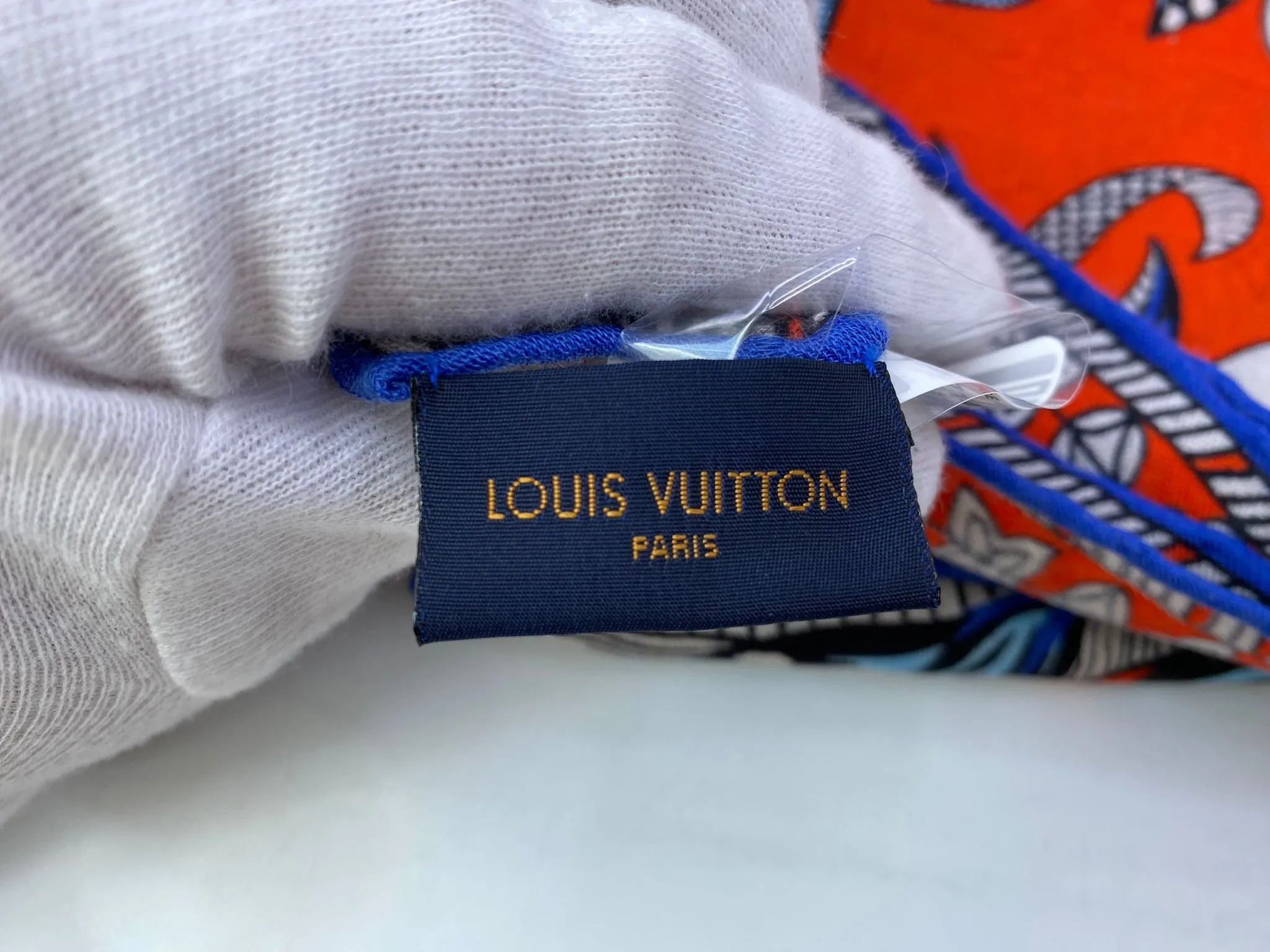 Monogram Wild LV Orange Shall / Scarf