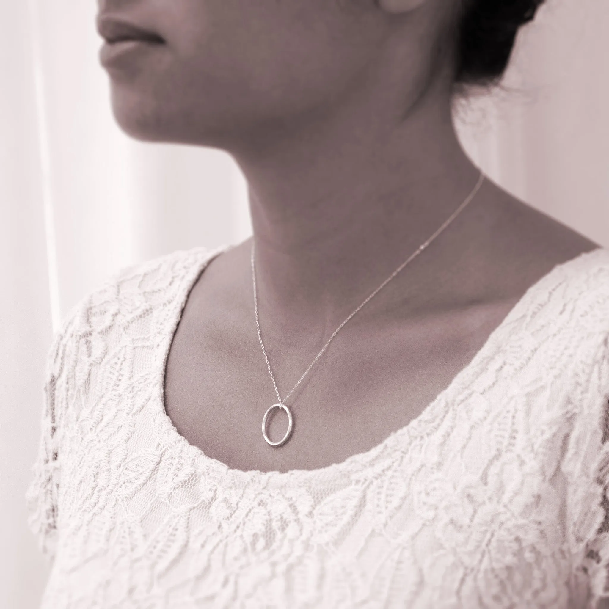 Mother's Day Jewelry - Grandmother Sterling Silver Necklace - Personalized