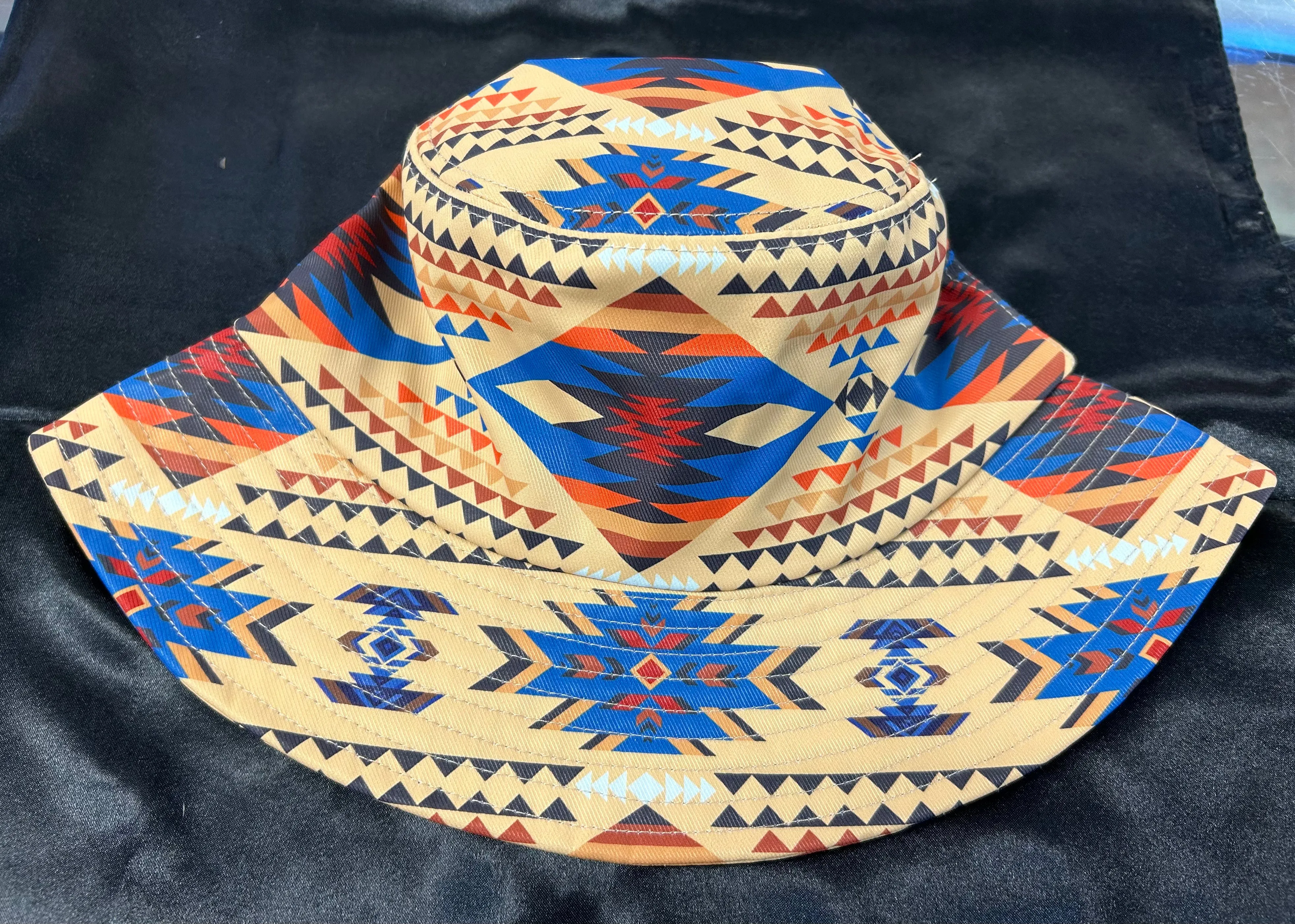 Native Print Bucket Hats
