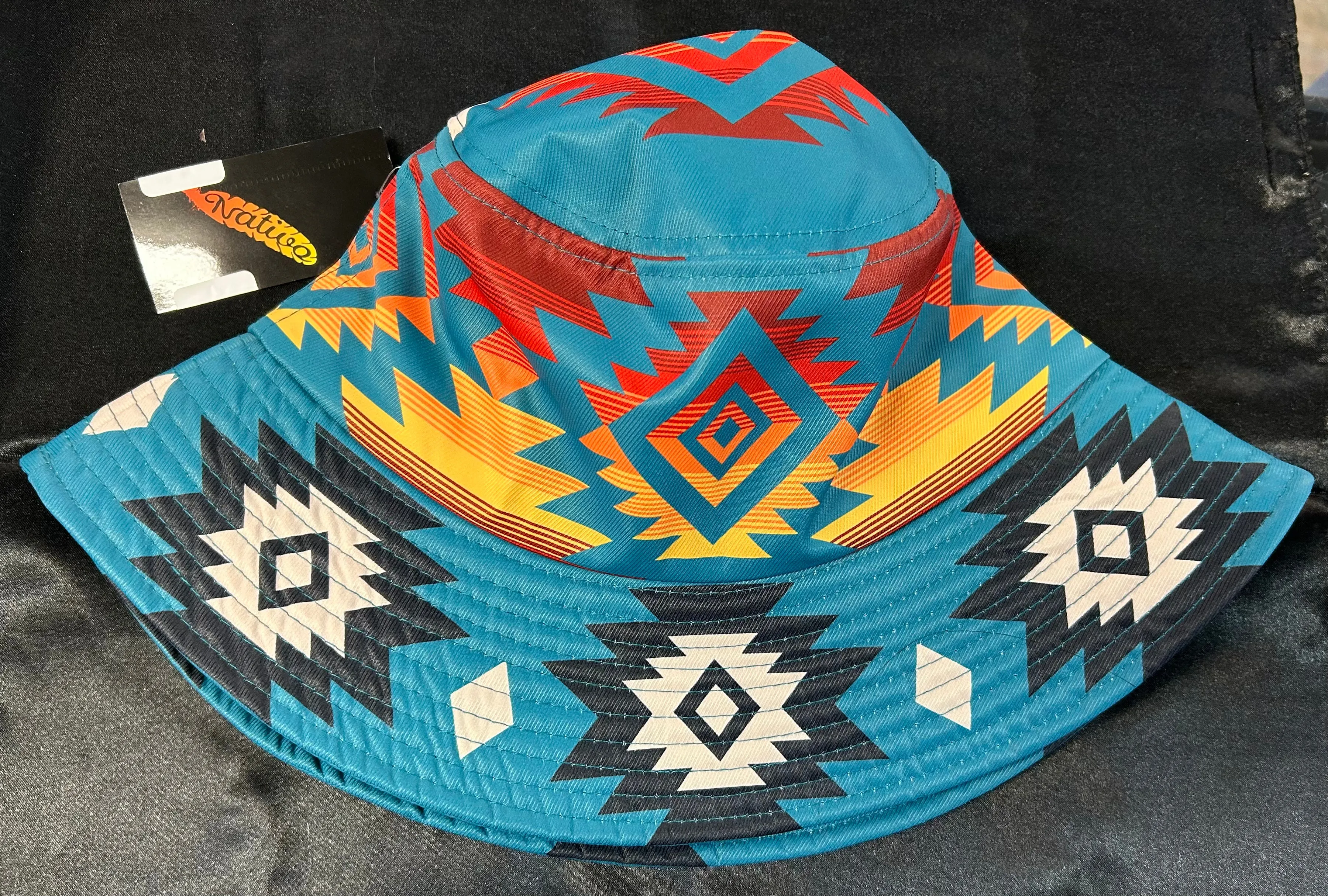 Native Print Bucket Hats