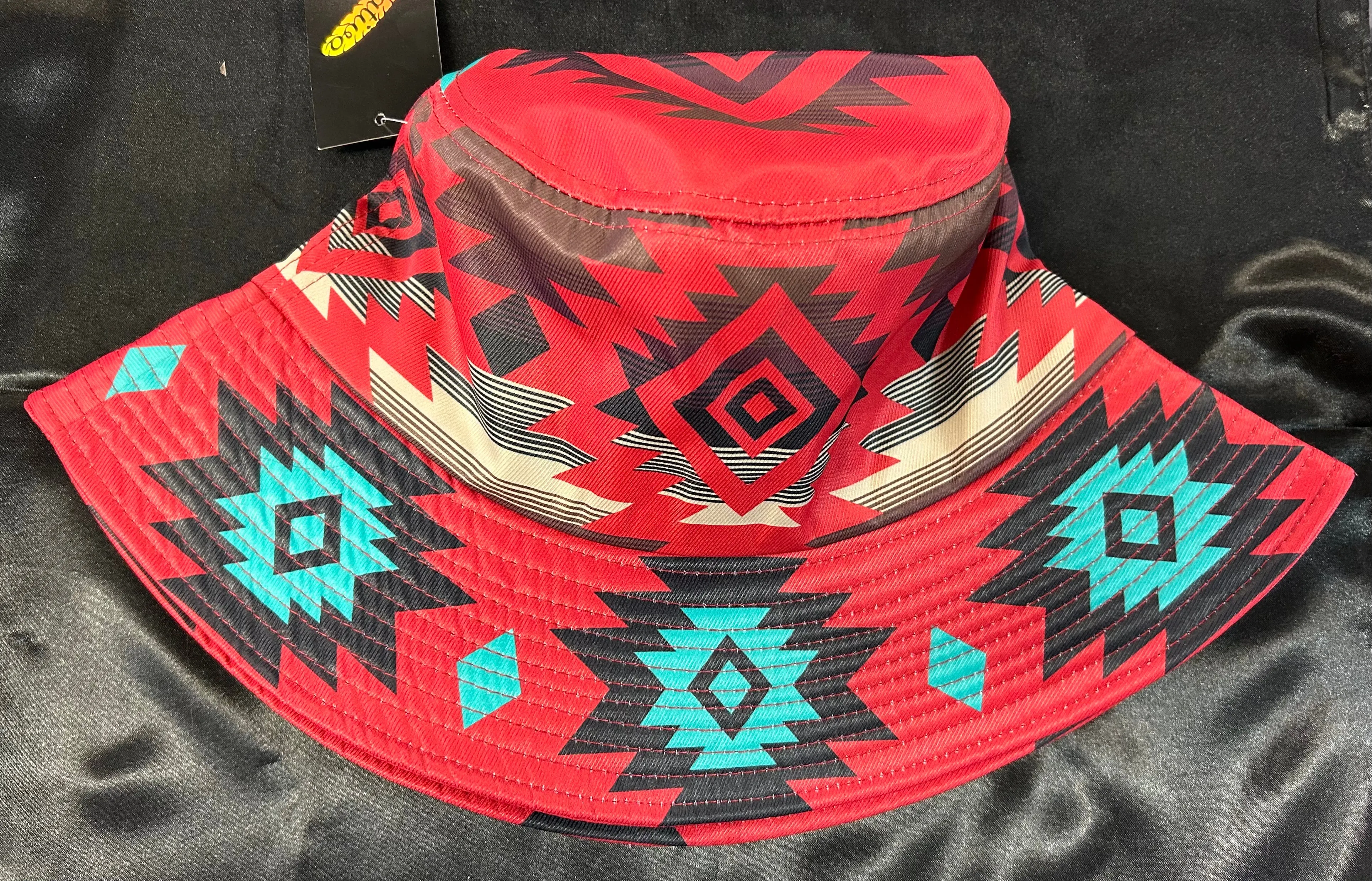Native Print Bucket Hats
