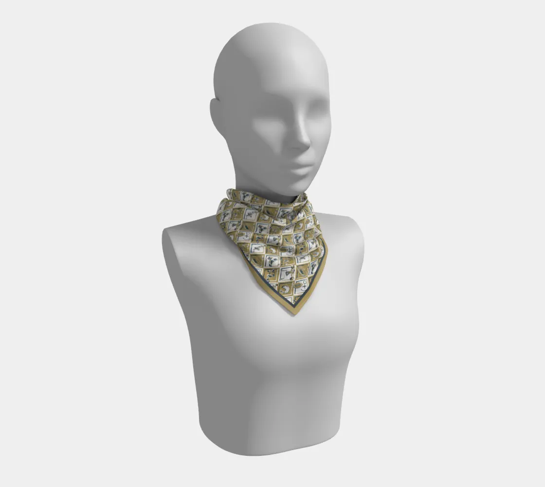 Navy   Gold Checkerboard Gameday 24 - Wholesale