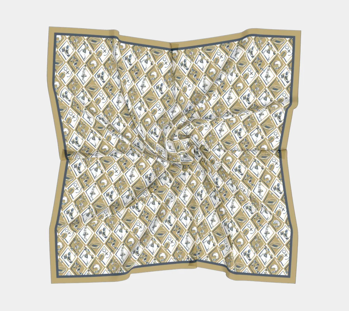 Navy   Gold Checkerboard Gameday 24 - Wholesale