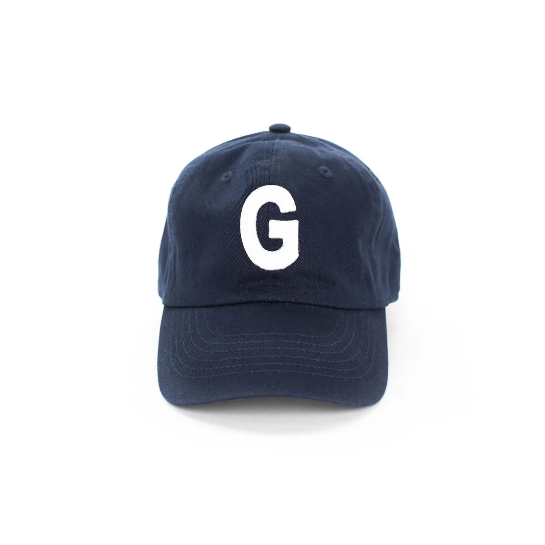 Navy Letter Baseball Hat