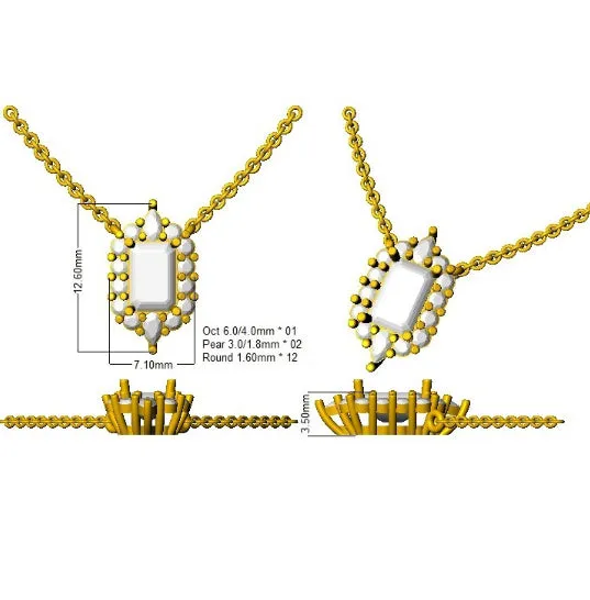 Necklaces 9 KT Rose Gold
