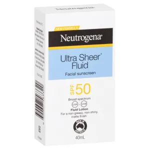 Neutrogena® Ultra Sheer Face Fluid SPF 50 40mL