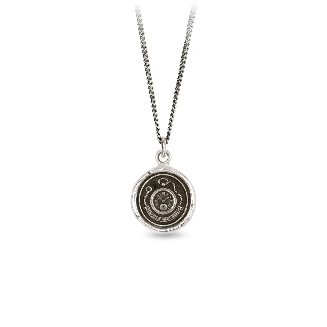 Never Too Late Talisman Necklace