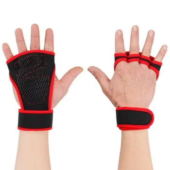 New 1 Pair Weight Lifting Training Gloves Women Men