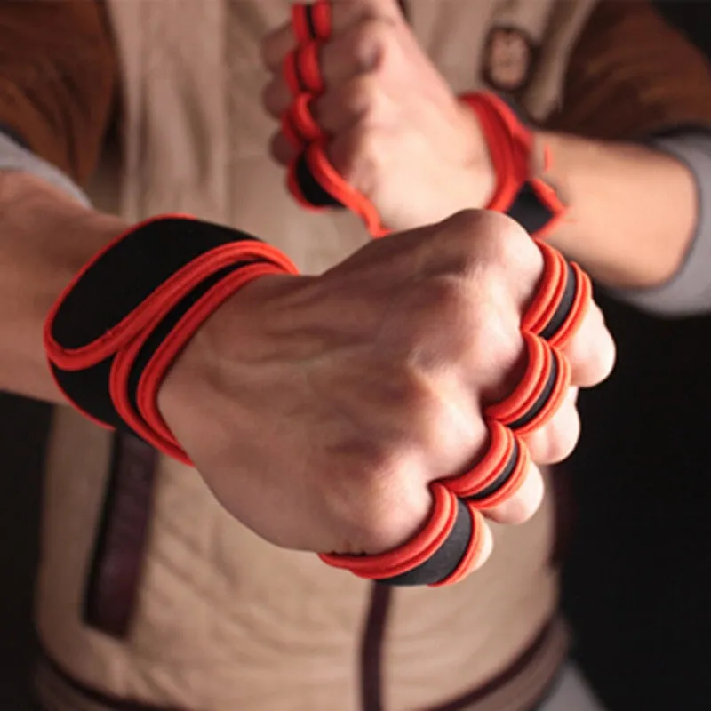 New 1 Pair Weight Lifting Training Gloves Women Men