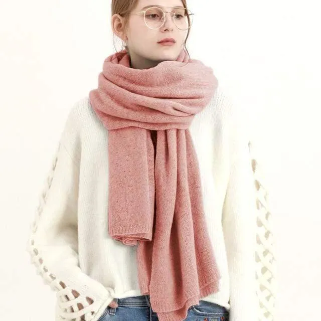New Design Brand Elastic Cashmere  Scarf