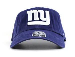 New York Giants 47 Brand Clean Up Unconstructed Baseball Adjustable Hat (Team Colors)