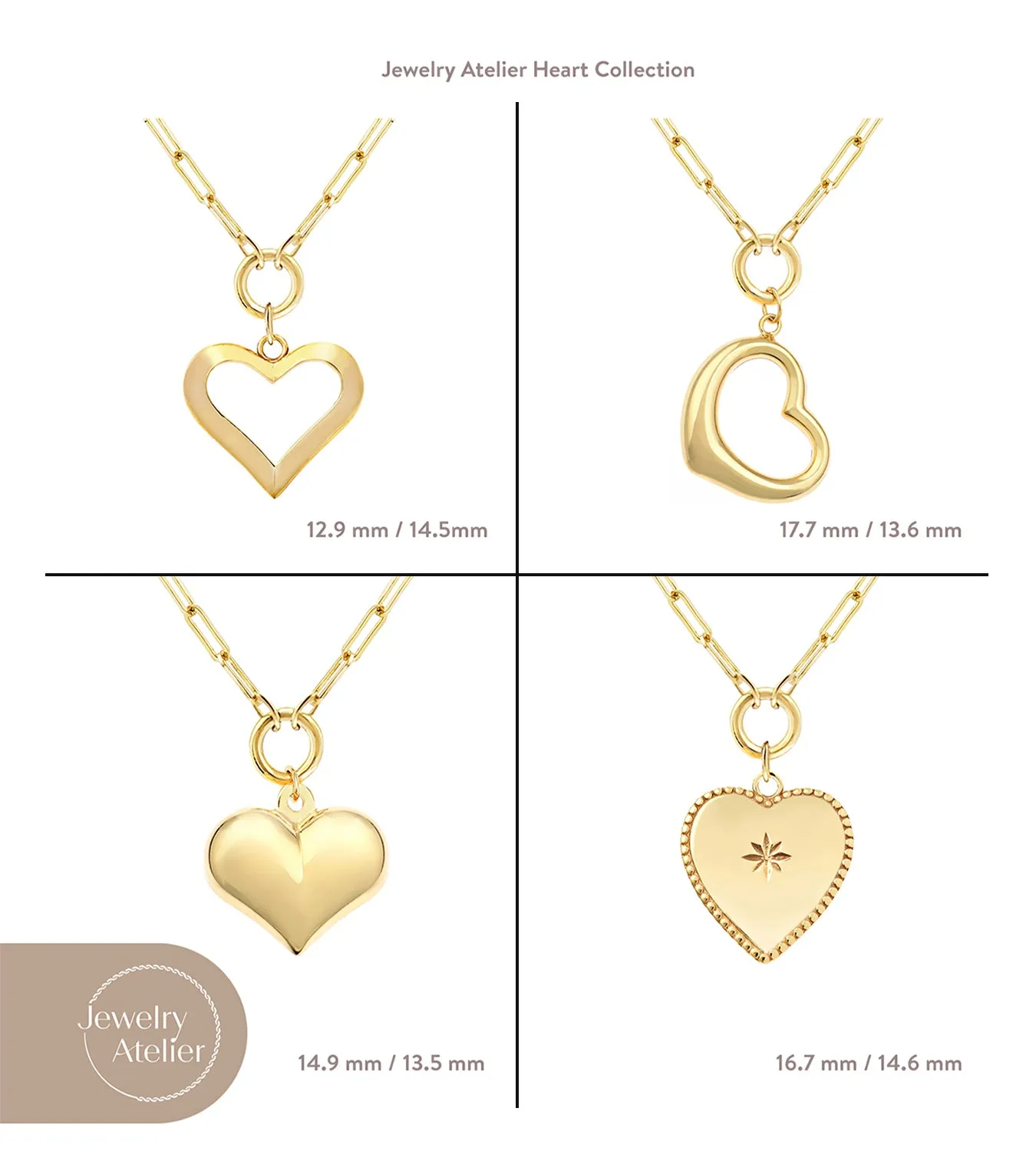 Nostalgic Heart Pendant Necklace