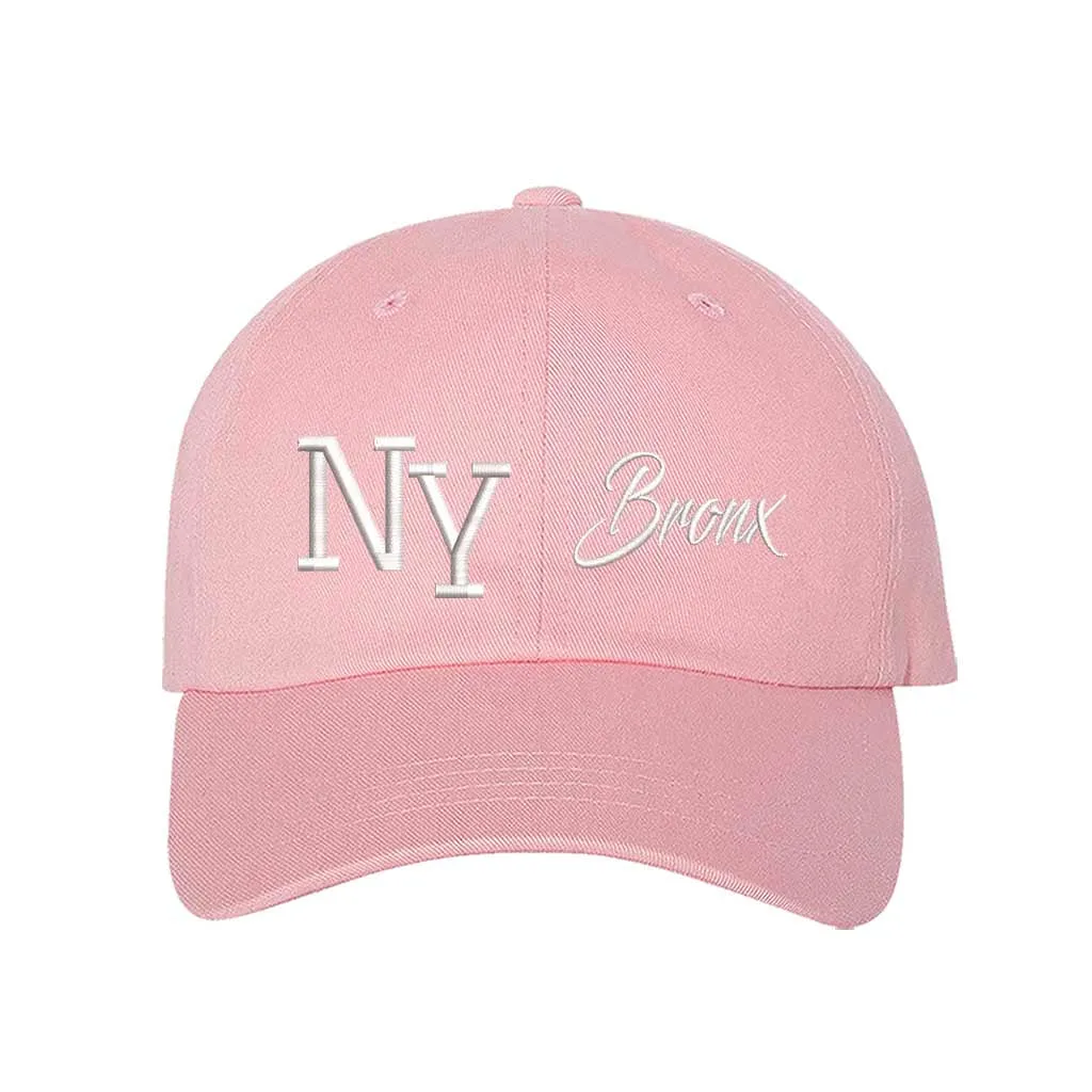 NY 3D Bronx Embroidered Baseball Cap 🗽🧢