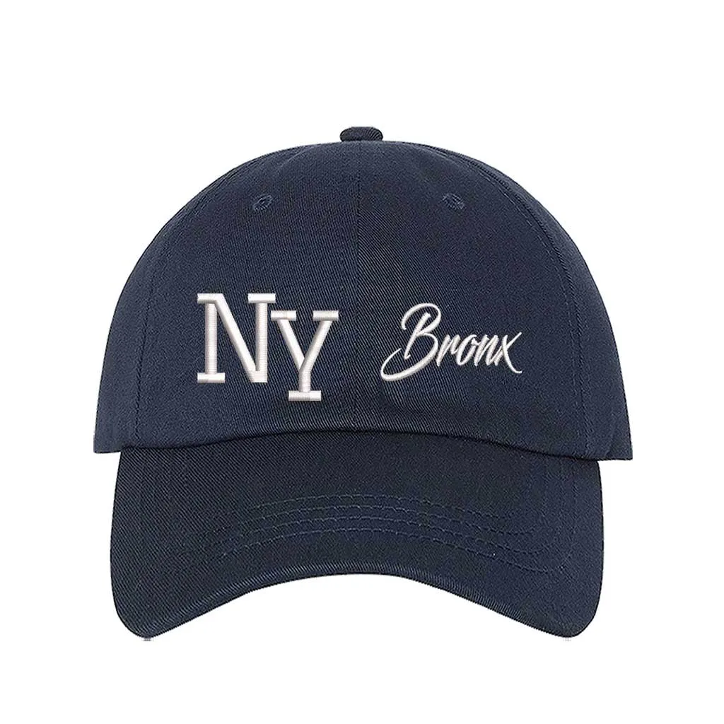 NY 3D Bronx Embroidered Baseball Cap 🗽🧢