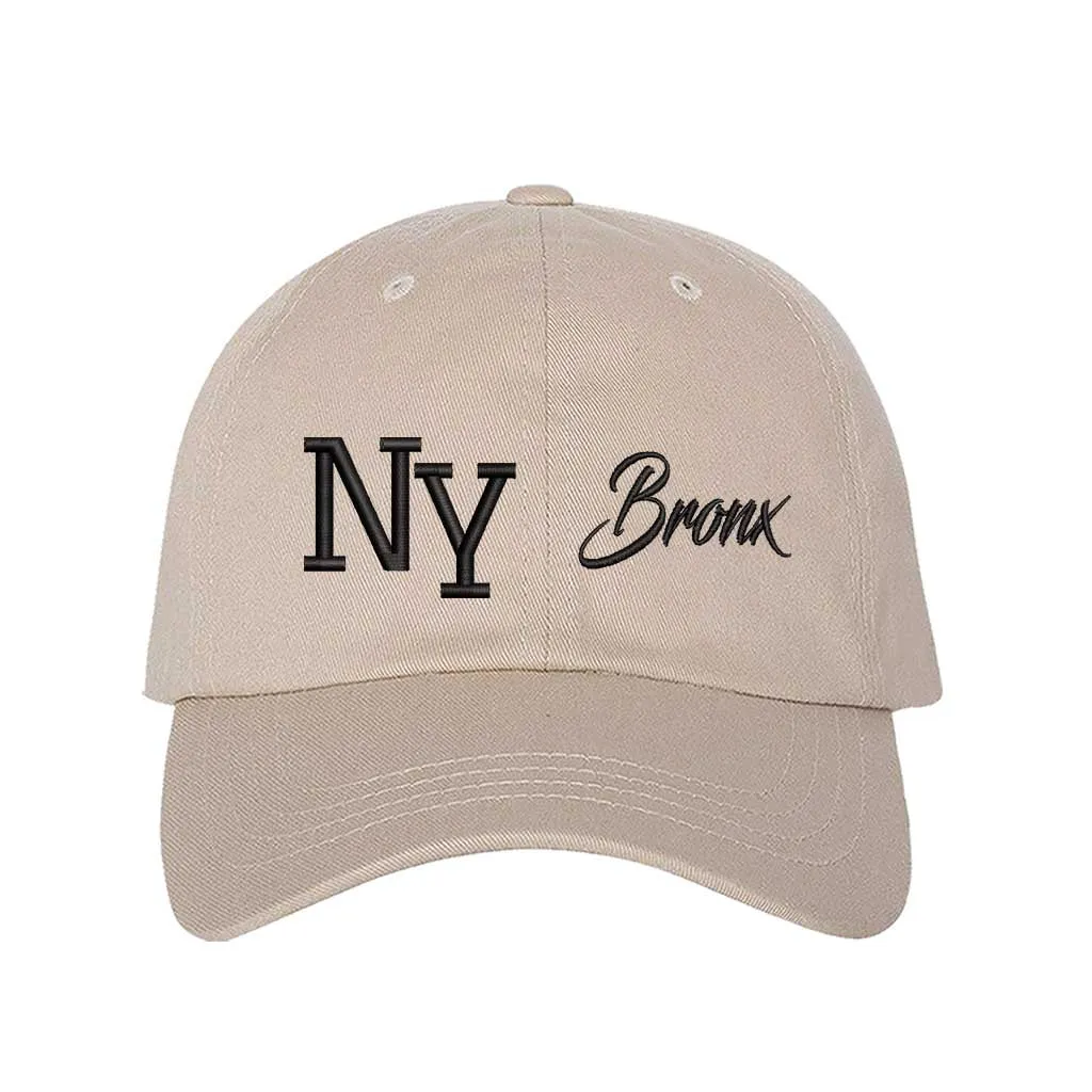 NY 3D Bronx Embroidered Baseball Cap 🗽🧢