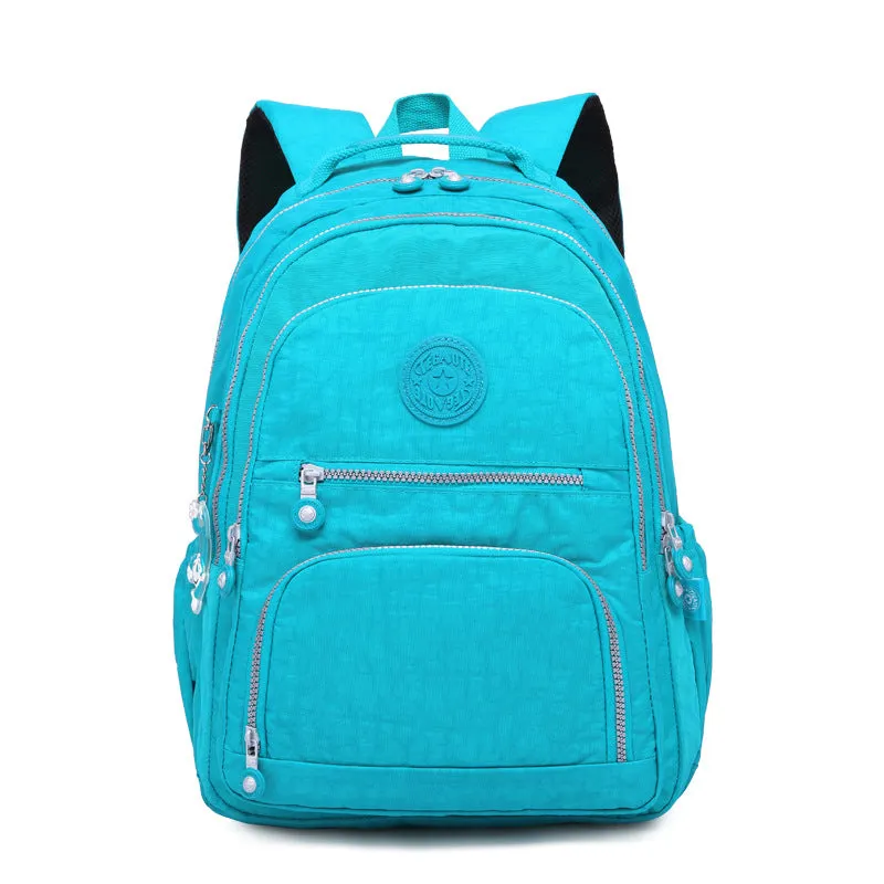 Nylon Waterproof Large Capacity Simple Lightweight Backpacks