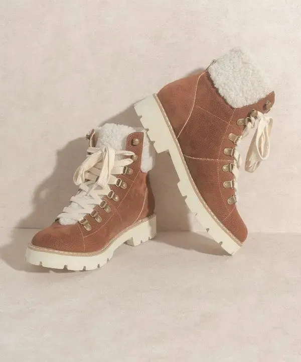Oasis Society Aaliyah Winter Ankle Bootie