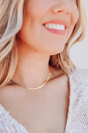 Old School Herringbone Chain by B.b.Lila