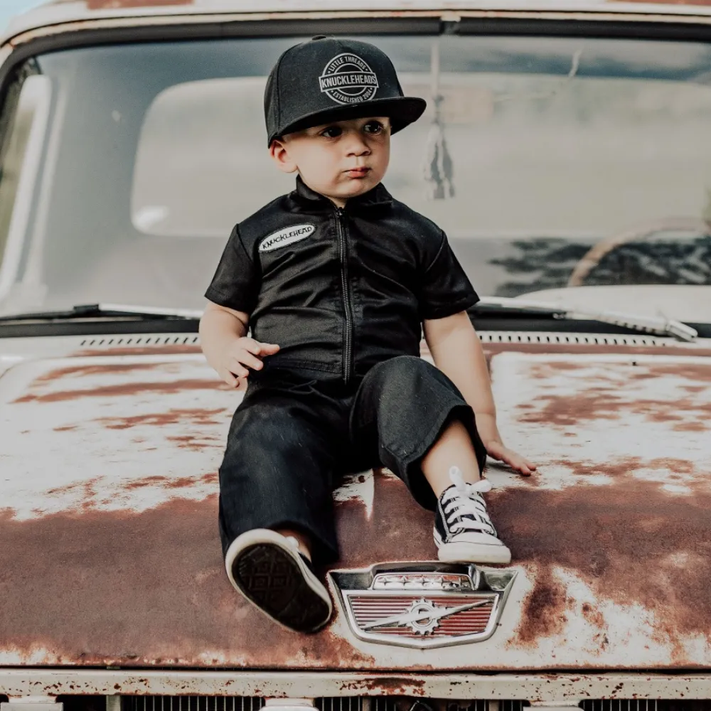 One Day Grey Kids Trucker Hat