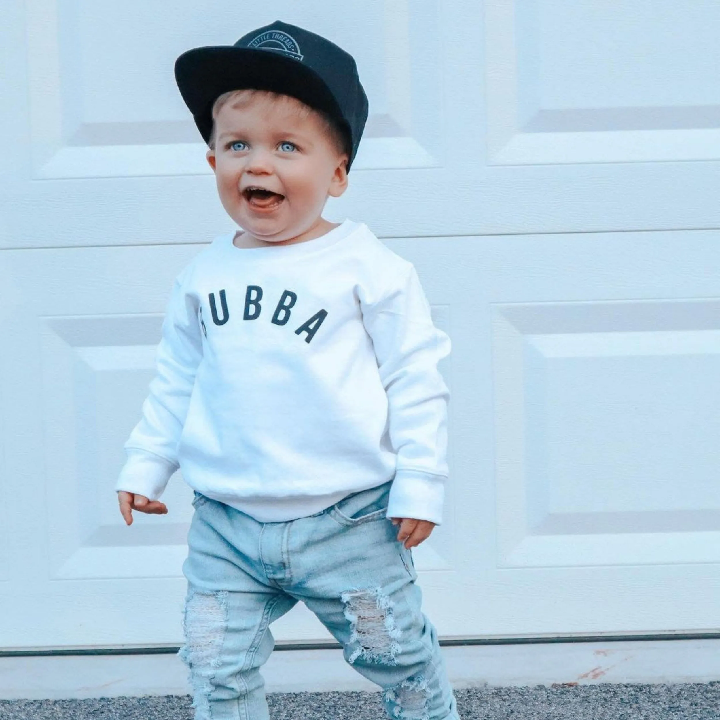 One Day Grey Kids Trucker Hat