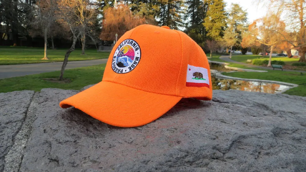 Orange Baseball Cap